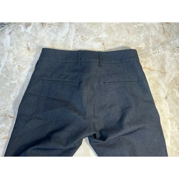 Centre Ville paris worn once ankle zip pants back pockets and front faux size 4 - Picture 7 of 8